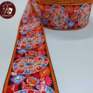 نوارسنتی طرح ترنج عرض۶سانتی