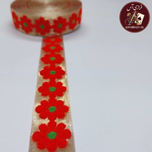 نوارگلدوزی مخمل۳سانتی