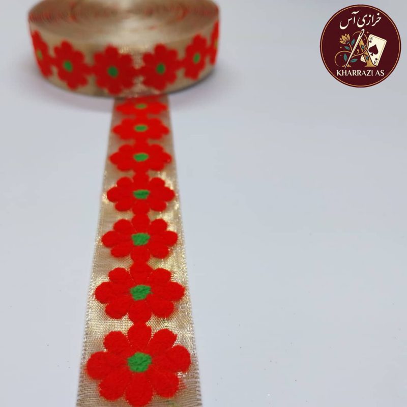 نوارگلدوزی مخمل۳سانتی